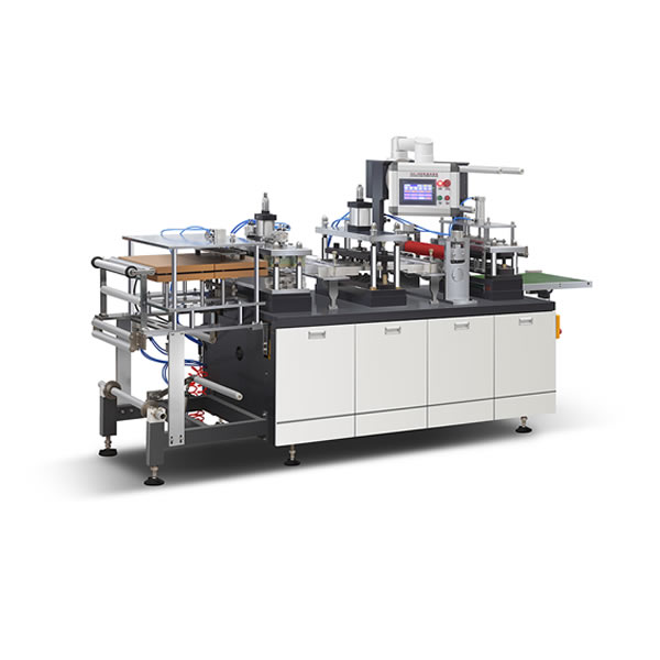 Máquina formadora de tapas de plástico serie RS